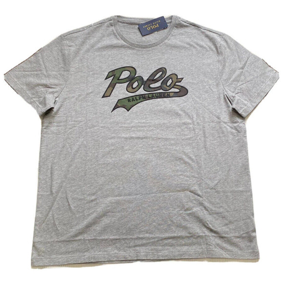 Polo Ralph Lauren Other - Polo Ralph Lauren Men's T-Shirt Camo Logo Large NWT